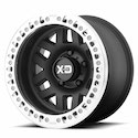 XD Series Machete Crawl Wheels Black/Machined [XD229 Wheels]