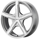American Racing Trigger Silver/Machined Wheels