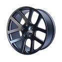 OE Creations 107 Semi Gloss Black Wheels