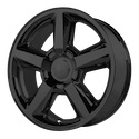 OE Creations 131 Matte Black Wheels