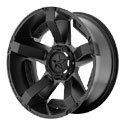 XD Series Rockstar 2 Wheels Satin Black [XD811 Wheels]