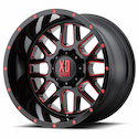 XD Series XD820 Wheels Black/Red