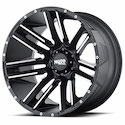 Buy Moto Metal Razor Wheels Satin Black/Machined [MO978 Wheels] at Discount Prices from tiresbyweb.com by calling 800-576-1009.